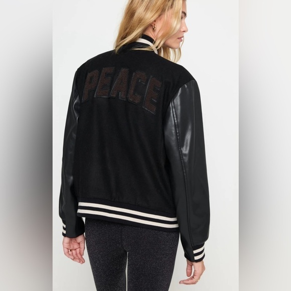 Spiritual Gangster Peace Star Varsity jacket NWT - Picture 3 of 7